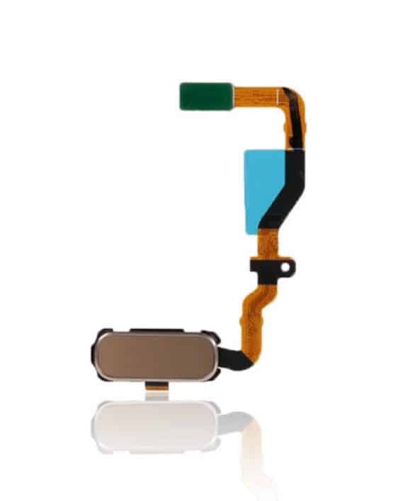 Home Button With Flex For Samsung Galaxy S7 (Gold Platinum)