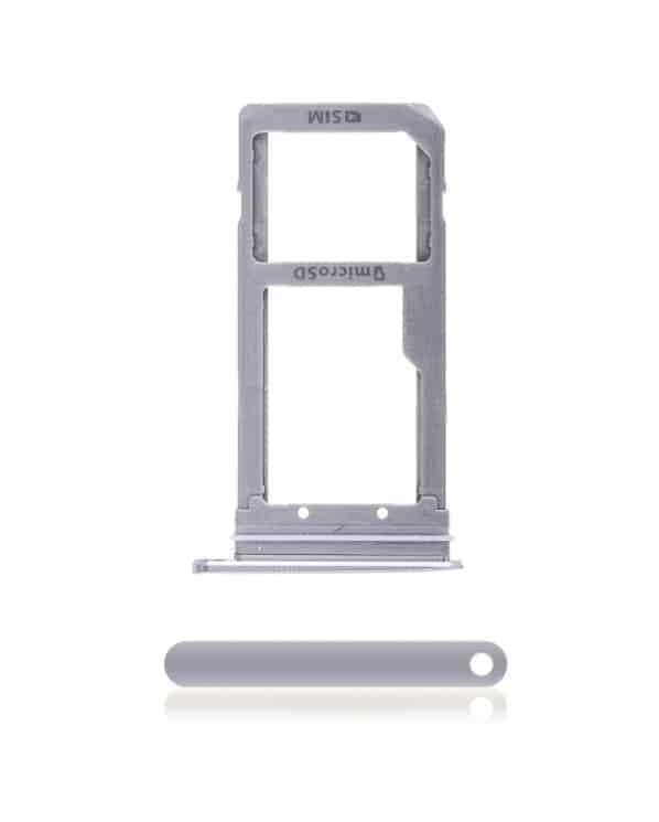 Sim Tray For Samsung Galaxy S7 Edge (Silver)