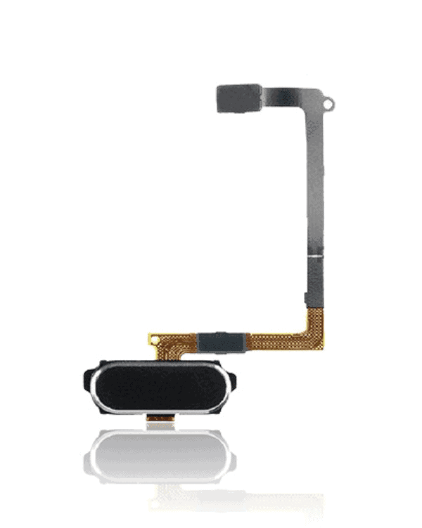 Home Button With Flex For Samsung Galaxy S6 (Black)