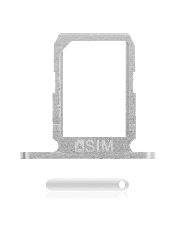 Sim Card Tray For Samsung Galaxy S6 (Silver)