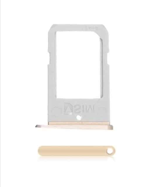 Sim Card Tray For Samsung Galaxy S6 Edge (Gold)