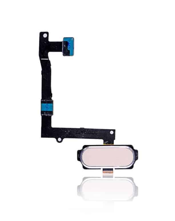 Home Button With Flex Cable For Samsung Galaxy S6 Edge Plus (Gold Platinum)