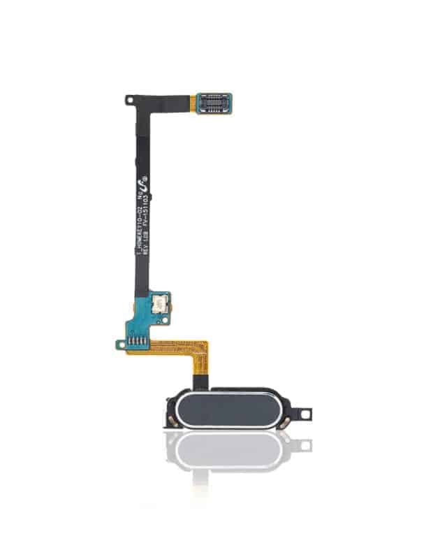 Home Button With Flex For Samsung Galaxy Note 4 (Black)