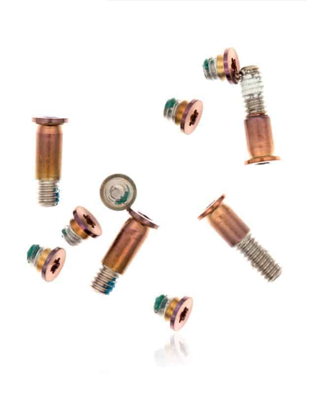 Bottom Case Screws For Macbook Air 13" Retina (A1932 / Late 2018 / Early 2019 / Mid 2019 /A2179 / Early 2020) (Gold)