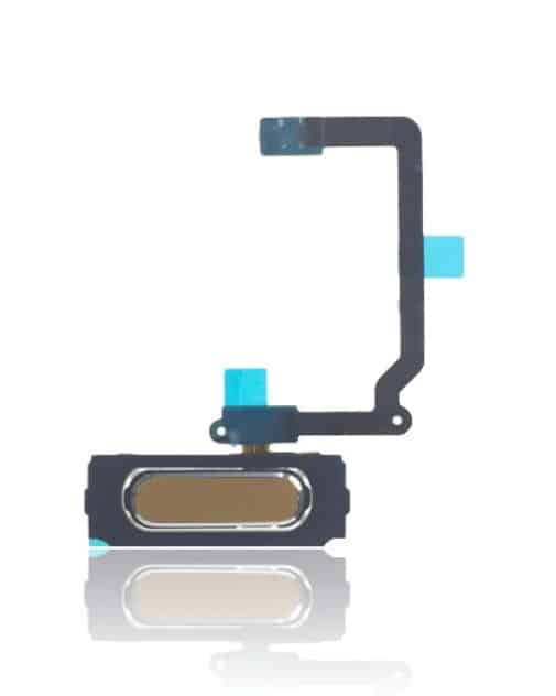 Home Button With Flex Cable For Samsung Galaxy S5 (Gold)