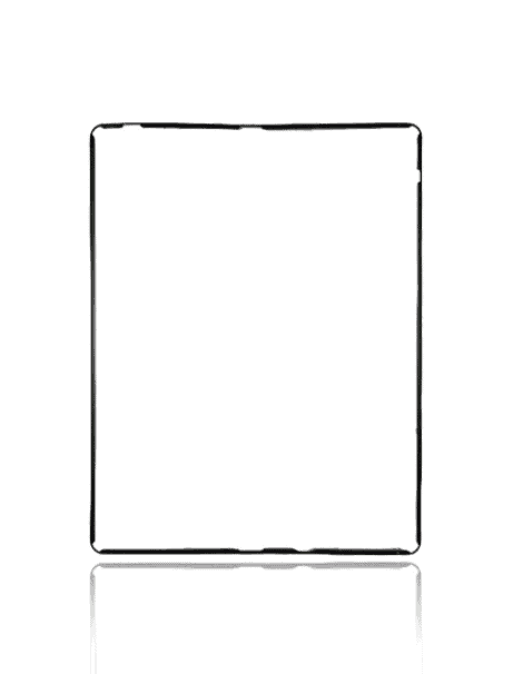 Frame With Adhesive For iPad 2 (Black)