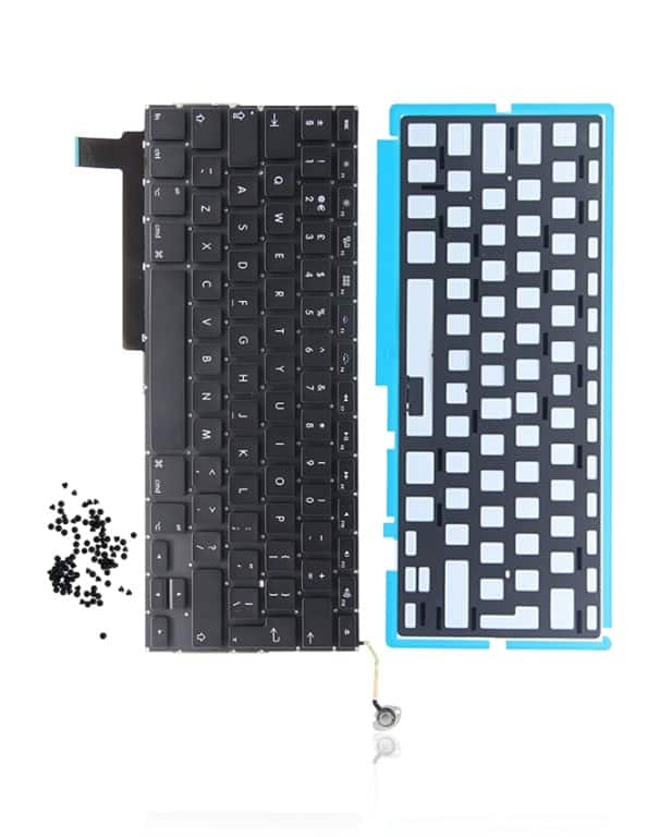 Keyboard W/ Backlight & Screws (Us English) For Macbook Pro Unibody 15" (A1286)
