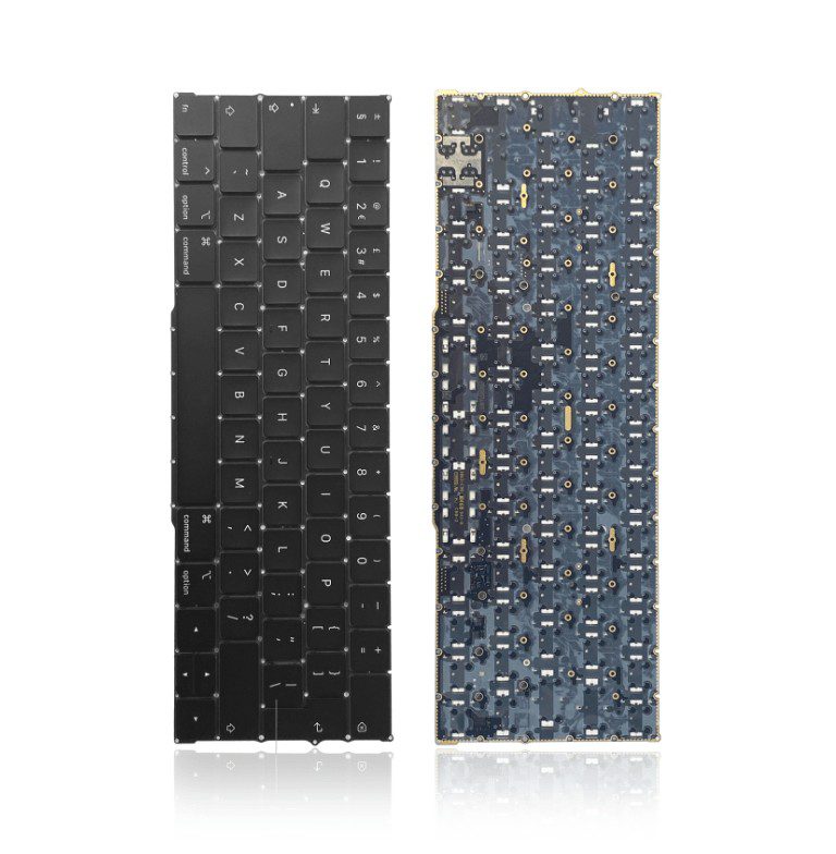 Keyboard W/ Backlight & Screws For Macbook Pro 13" (A2159 / Mid 2019) (Uk English)