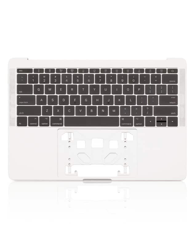 Top Case With Keyboard For Macbook Pro 13" Retina (A1708 / Late 2016 / Mid 2017) (Us Keyboard) (Silver)
