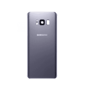 Back Cover Glass With Camera Lens For Samsung Galaxy S8 (Orchid Grey)