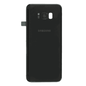 Back Cover Glass With Camera Lens For Samsung Galaxy S8 Plus (Midnight Black)