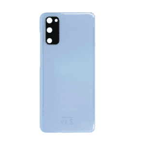 Back Cover Glass With Camera Lens For Samsung Galaxy S20 (Blue)