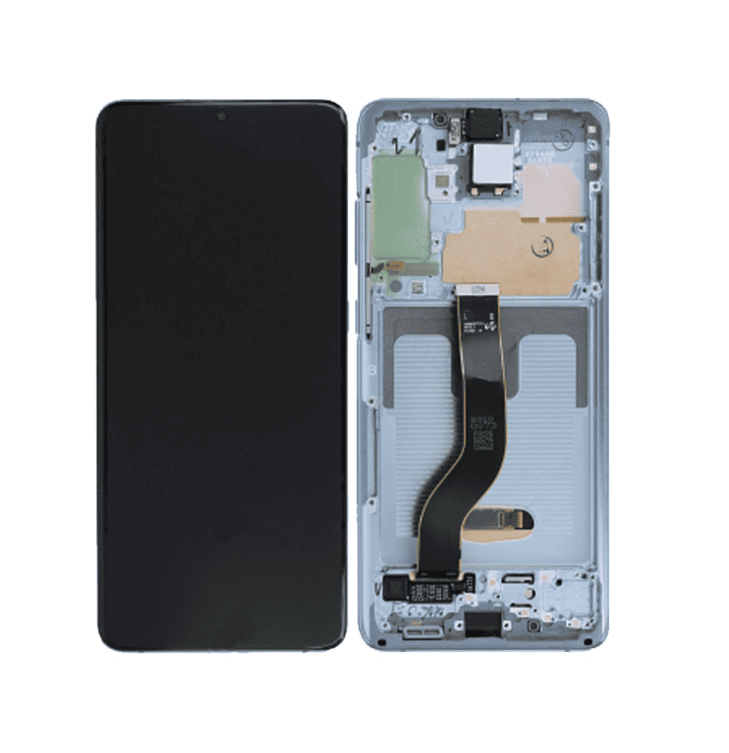 Galaxy S20 Plus / Galaxy S20 Plus 5G Cloud Blue OLED Touchscreen - SM-G985F / GH82-22134D / GH82-22145D (Service Pack)