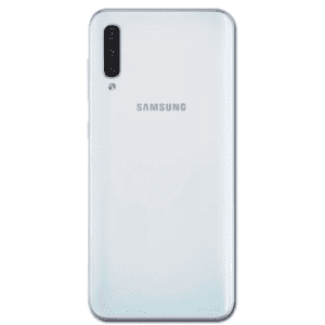 Back Cover With Camera Lens for A50 (White)