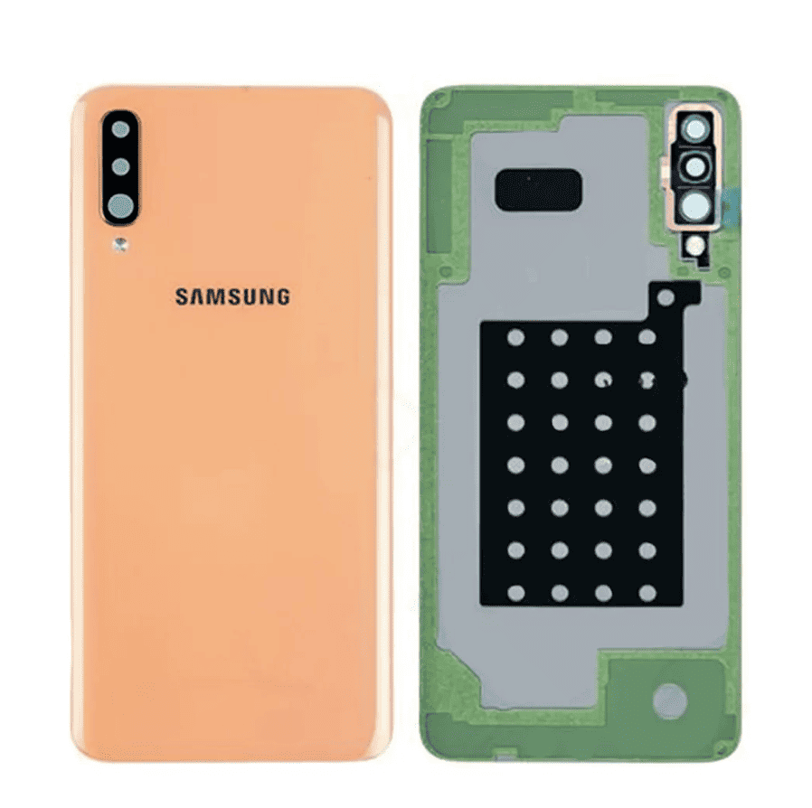 Back Cover with Camera Lens for A70 (Coral)