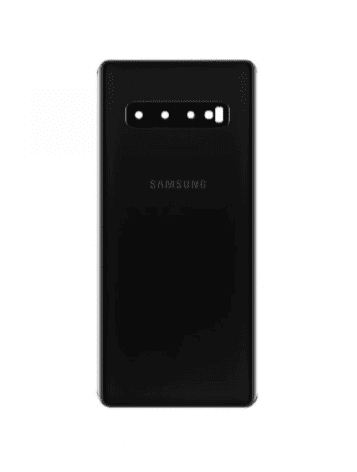 Back Cover With Camera Lens For Samsung Galaxy S10 (Prism Black)