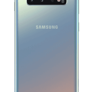 Back Cover With Camera Lens For Samsung Galaxy S10 (Silver)