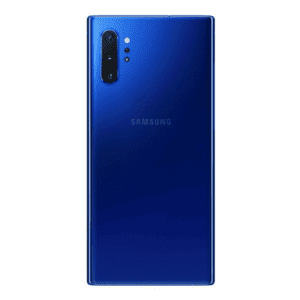 Back Cover Glass With Camera Lens For Samsung Galaxy Note 10 Plus / 5G (Aura Blue)