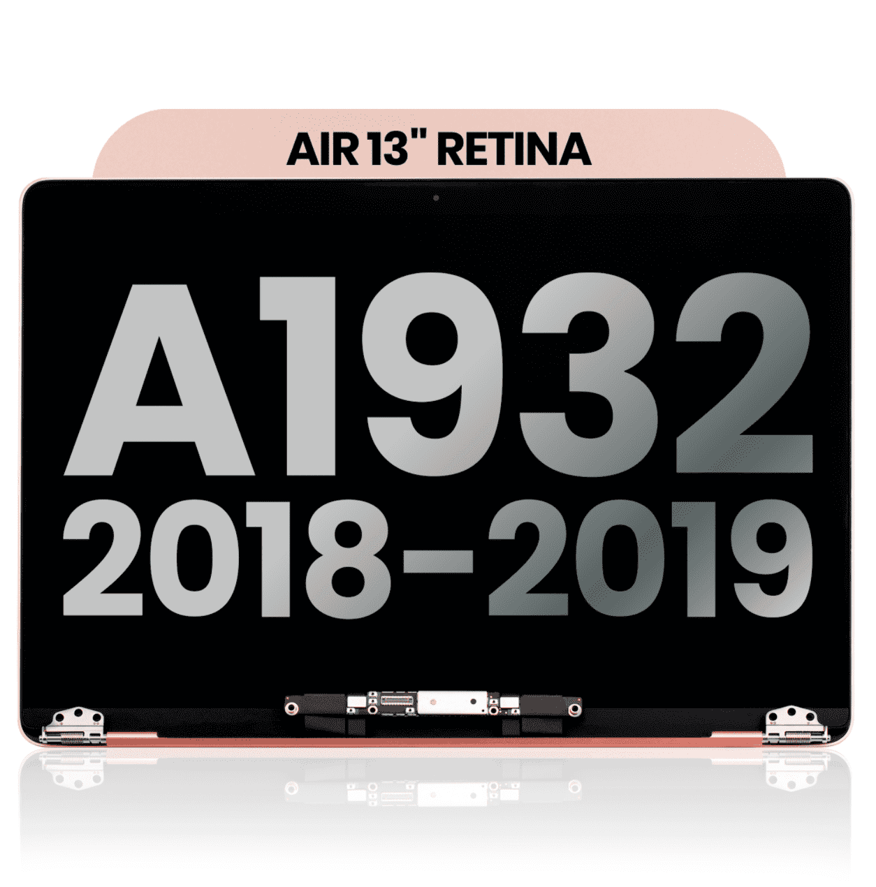 Complete LCD Display Assembly For Macbook Air 13" Retina (A1932 / Late 2018 / Early 2019) - Rose Gold