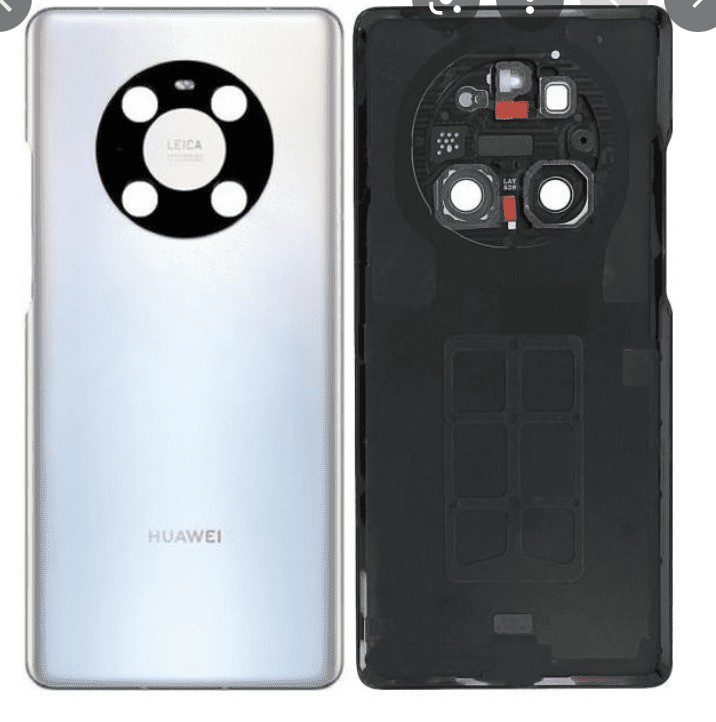 Backcover, Silver, for Huawei Mate 40 Pro
