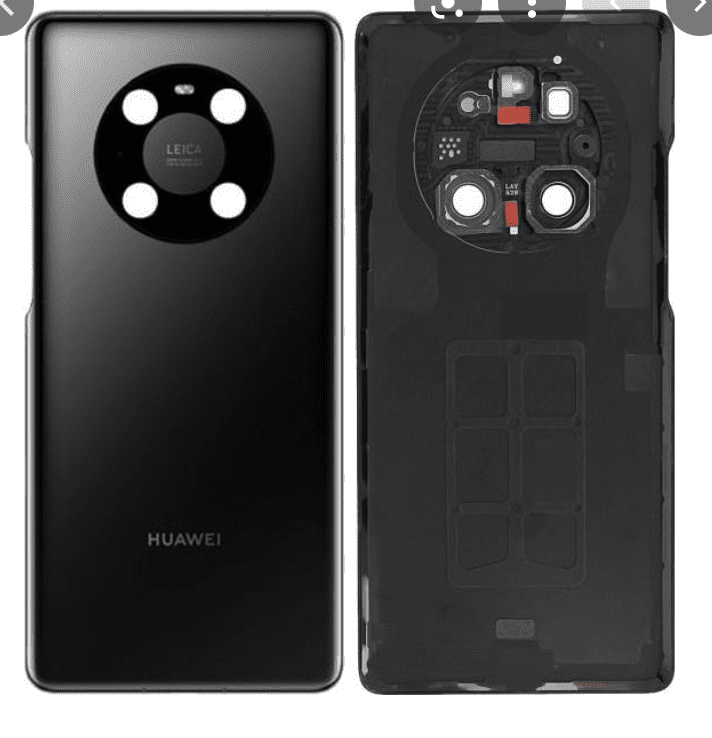 Backcover, Black, for Huawei Mate 40 Pro