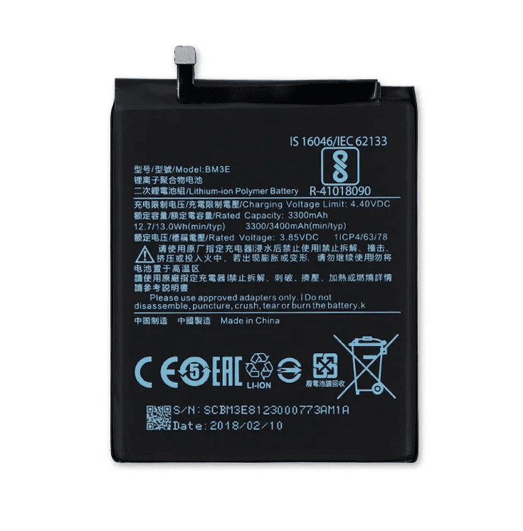 Replacement Battery For Xiaomi Mi 8