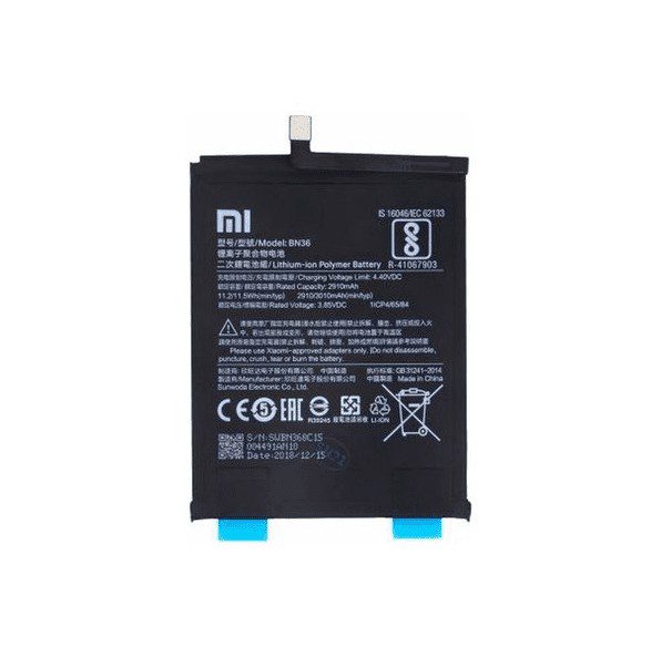 Battery For Xiaomi Mi A2