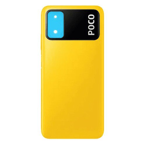 Back Cover For Xiaomi Poco M3 (Yellow)