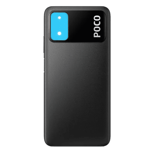 Back Cover For Xiaomi Poco M3 (Black)