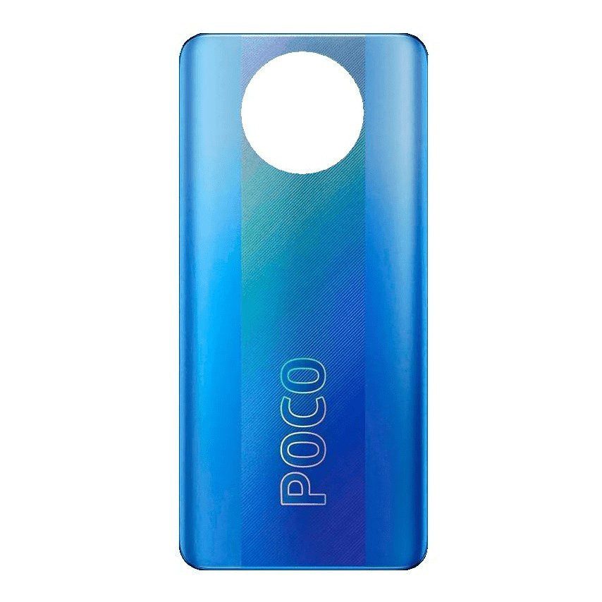 Back Cover For Xiaomi Poco X3 Pro (Blue)
