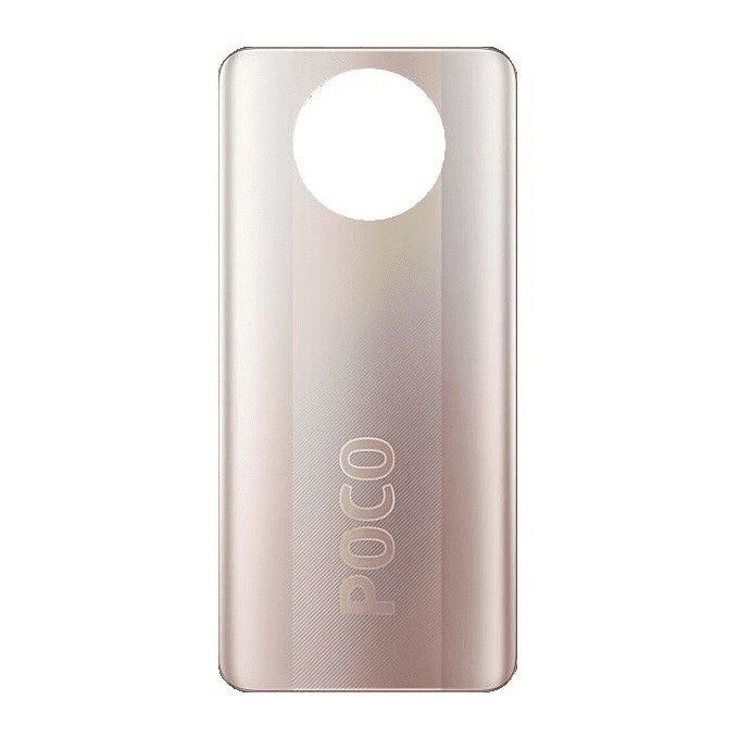 Back Cover For Xiaomi Poco X3 Pro (Gold)