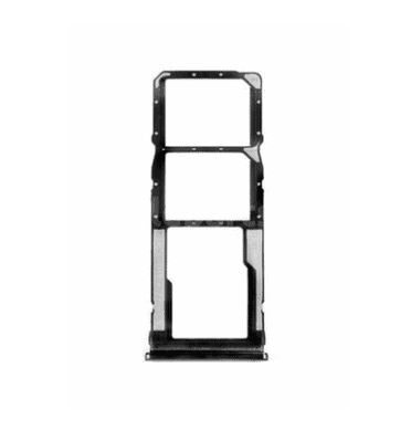 Sim Tray For Xiaomi Redmi Note 9 (Black)