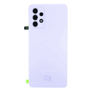Back Cover Glass With Camera Lens for Galaxy A52 4G/5G (Violet)