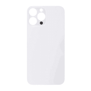 Back Cover Glass for iPhone 13 Pro Max (Silver)