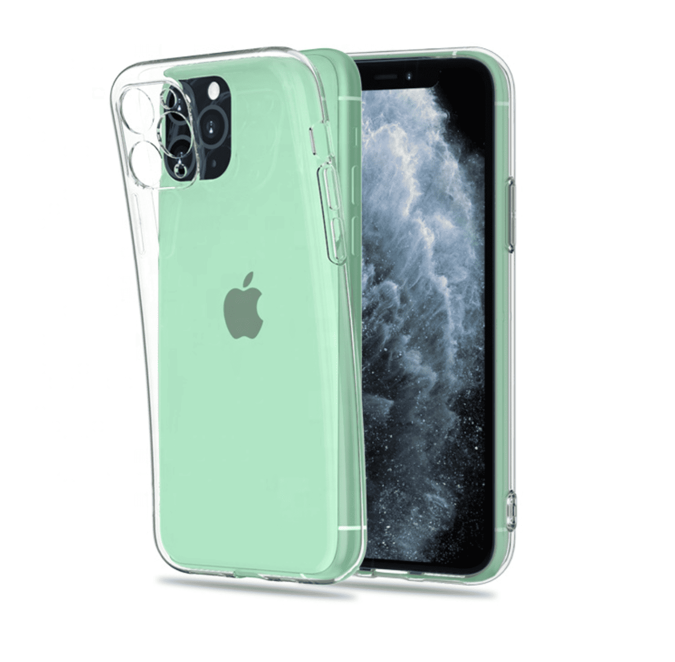 Transparent Hard Case for iPhone 11
