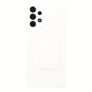Back Cover Glass With Camera Lens for Galaxy A53 5G (White)
