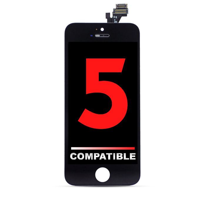 iPhone 5 Compatible LCD Assembly Black