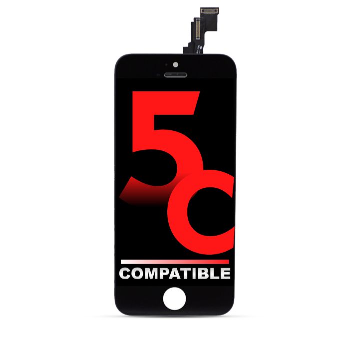 iPhone 5C Compatible LCD Assembly Black