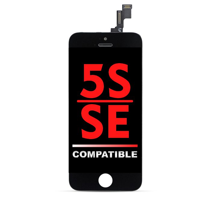 iPhone 5S/SE Compatible LCD Assembly Black