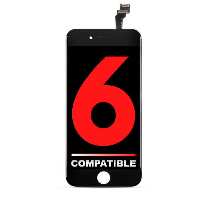 iPhone 6 Compatible LCD Assembly Black