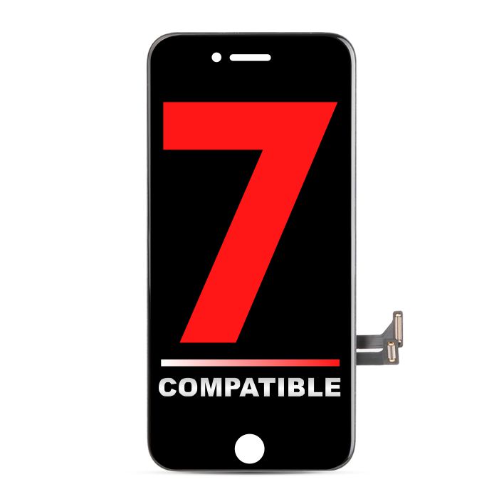 iPhone 7 Compatible LCD Assembly Black
