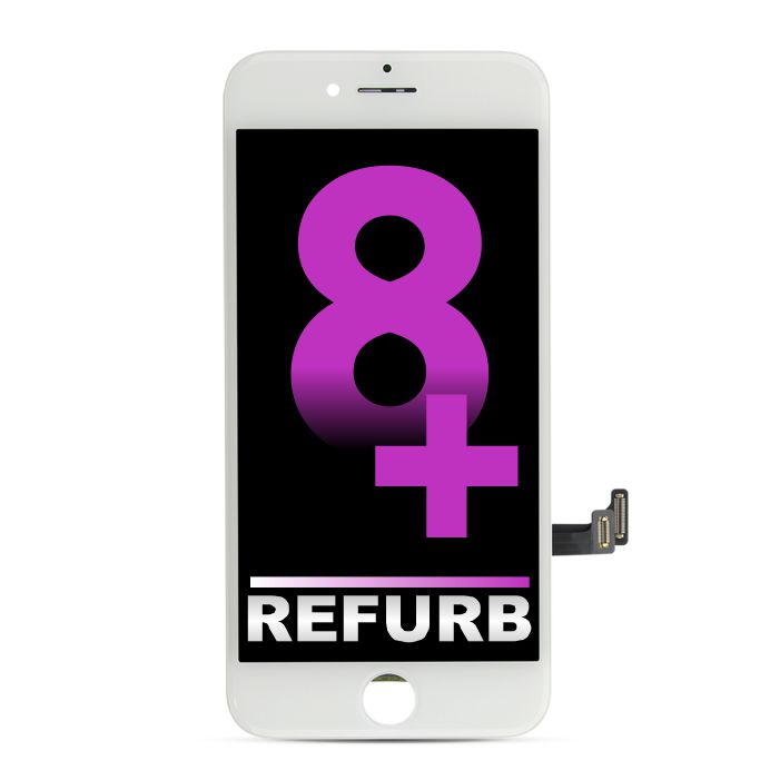 iPhone 8 Plus Refurbished LCD Assembly White DTP/C3F (LG)