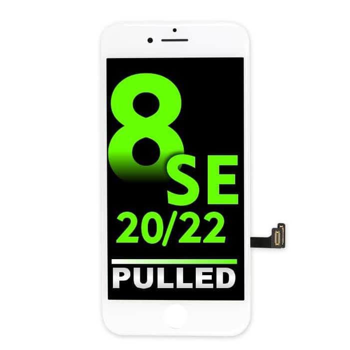iPhone 8/SE 2020/SE 2022 Pulled LCD Assembly White