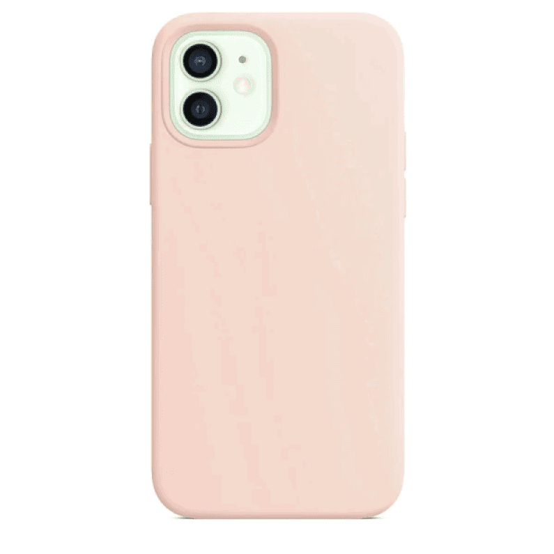 Silicone Case with MagSafe for iPhone 12 Mini – Pink – Ferrytelecom