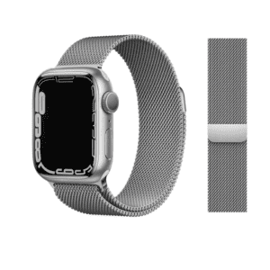Milanese Band for Apple Watch (42/44/45/49mm) - Size M/L (255mm) - Silver