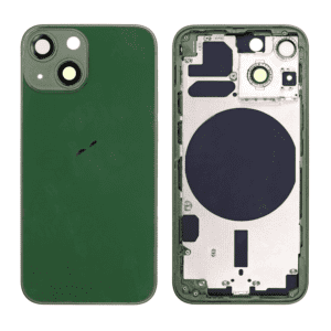 Back Housing W/Small Component Pre-installed for iPhone 13 Mini (Green)