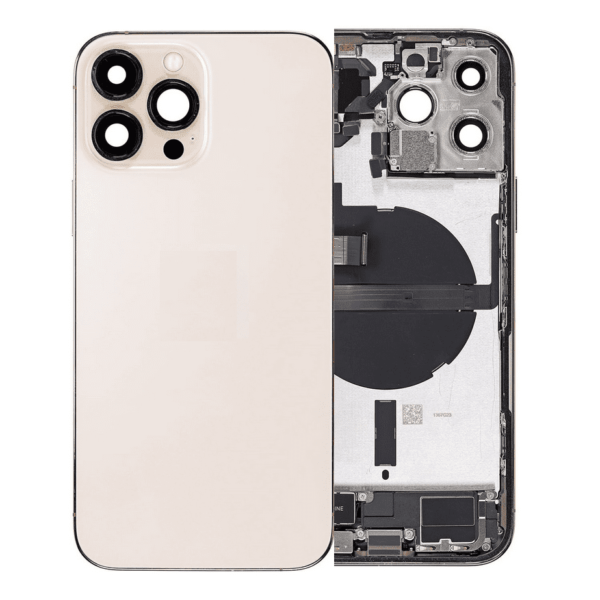 Back Housing W/Small Component Pre-installed for iPhone 14 Pro Max ...