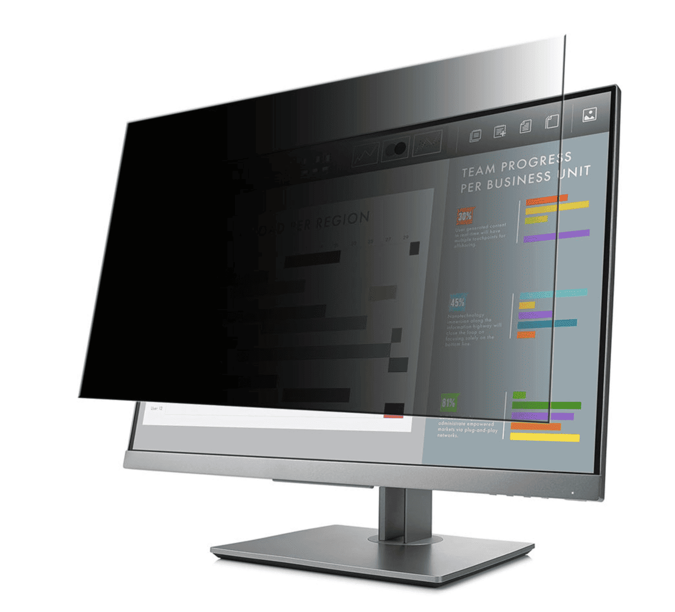 Monitor Privacy Filter 24 inch – 531x298mm – Ferrytelecom
