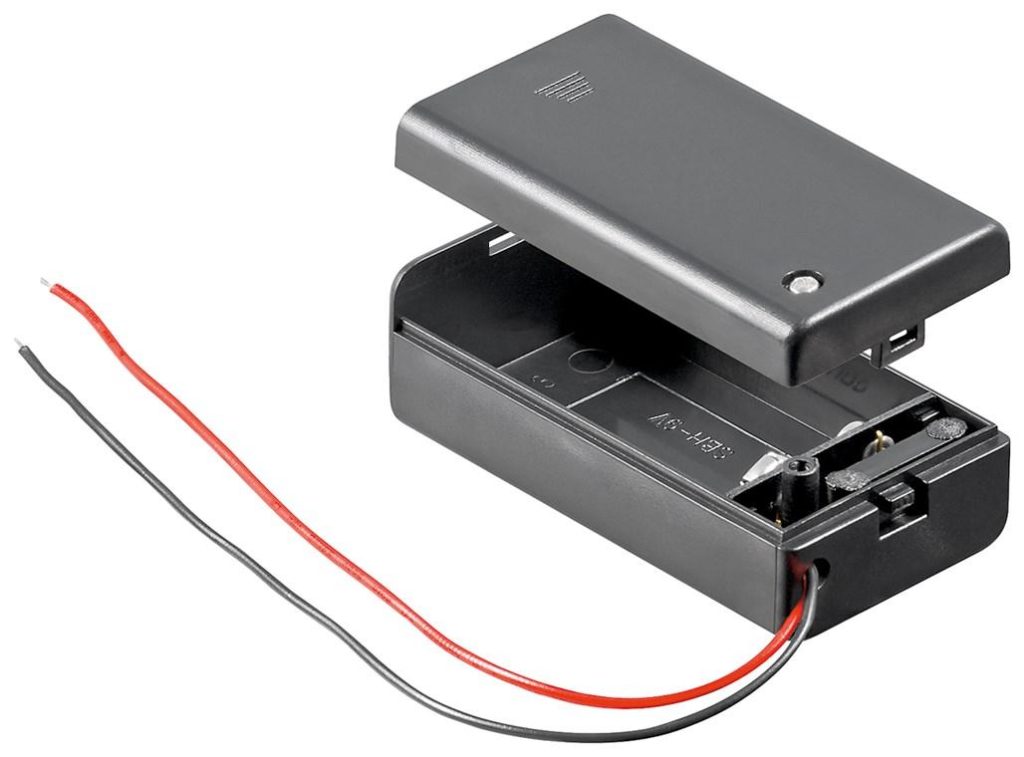 1x 9 V Block Battery Holder
