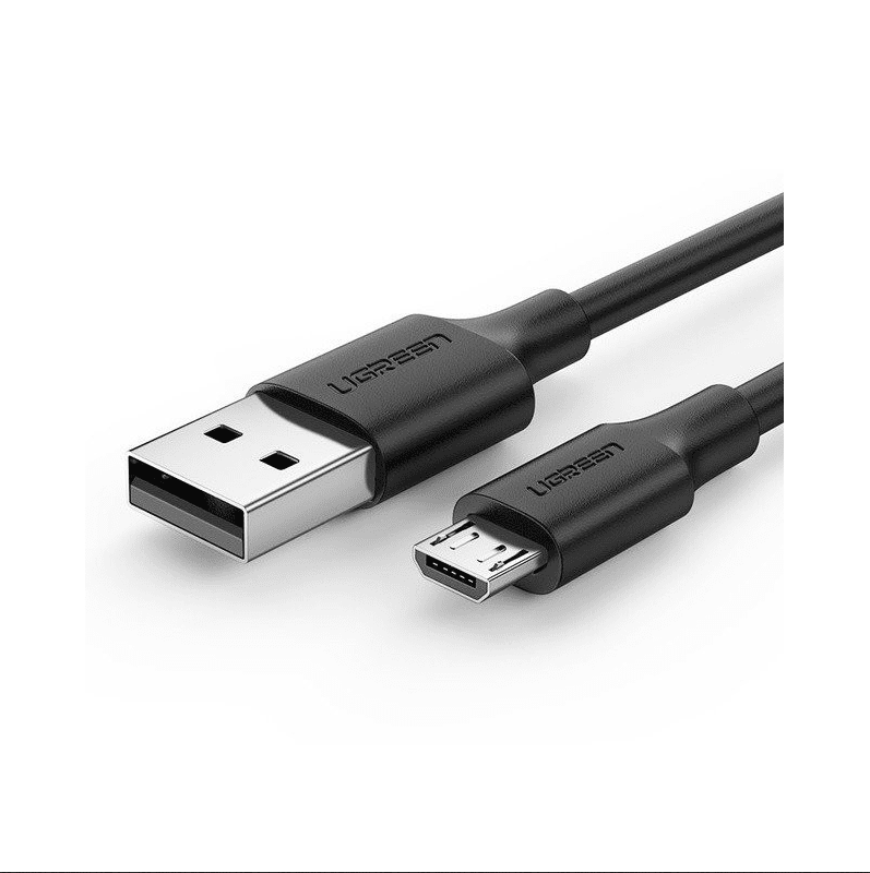 UGREEN USB2.0 A to Micro USB M/M Round Cable Nickel Plating 3m – Black ...